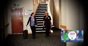 TDHS District Nurses Sheryl Mueller and Corry Kerr