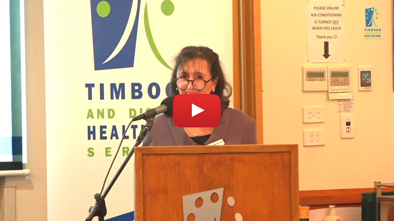 TDHS AGM 2020 Maryanne Puli Vogels buton