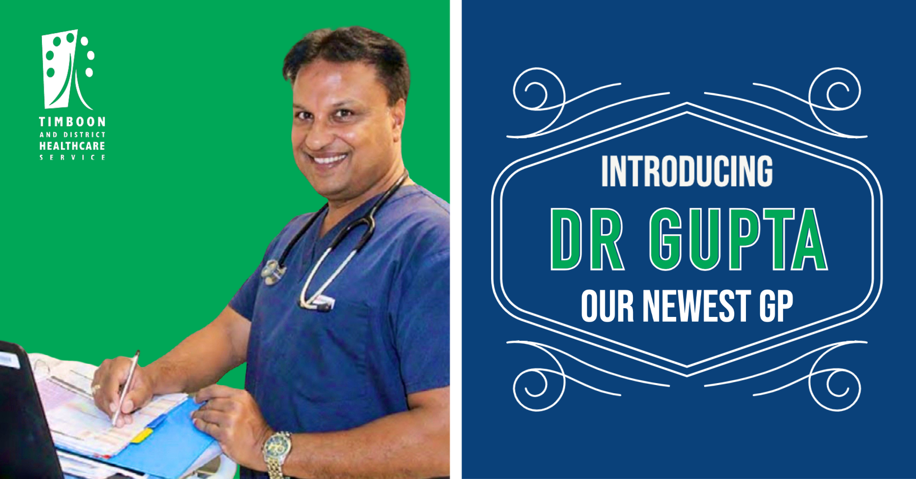 TDHS new GP Dr Yagyadut Gupta August 2021