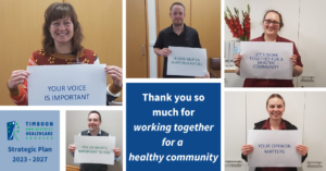 TDHS Strategic Plan Thankyou October